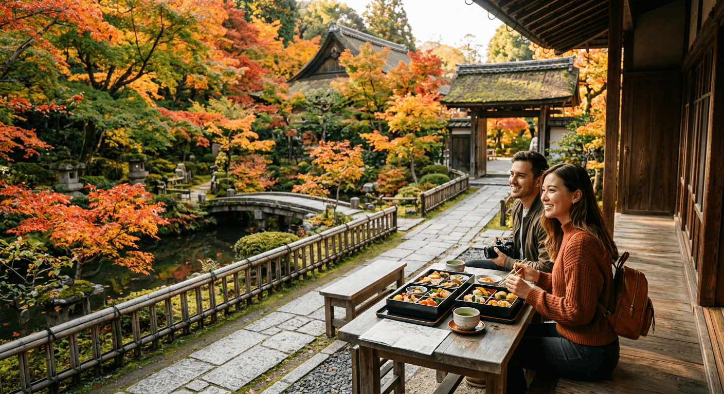 Plan Food Led Autumn Escape in Kyoto