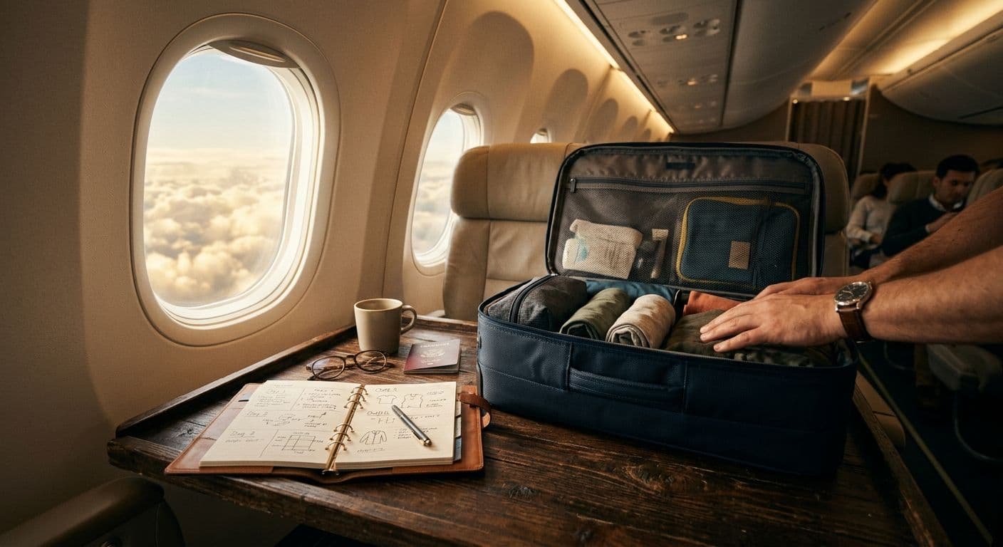 How to Fit Days Clothes Into a Carry-On Suitcase
