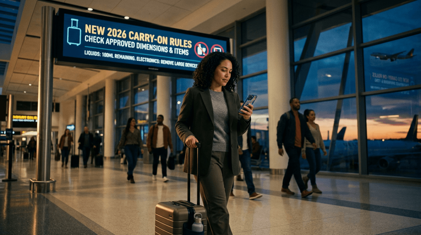 New 2026 Carry-On Rules: What You Can (and Can’t) Bring Onboard