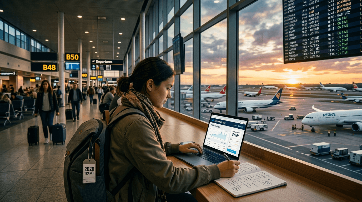 Best Flight Booking Strategies to Save Big in 2026's Record Airfare Dip